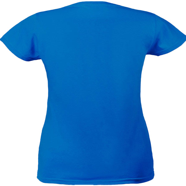 Camiseta Talla Grande Pico Mujer Trasero